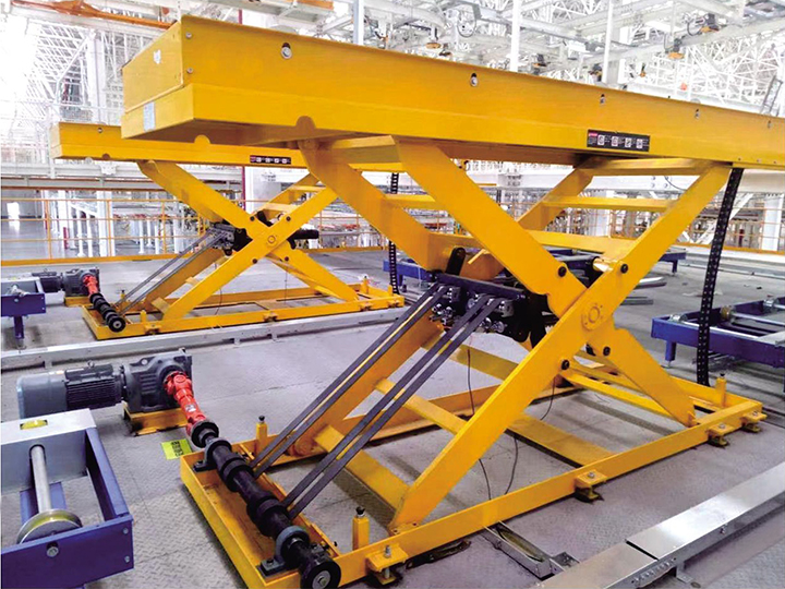 電動皮帶升降臺